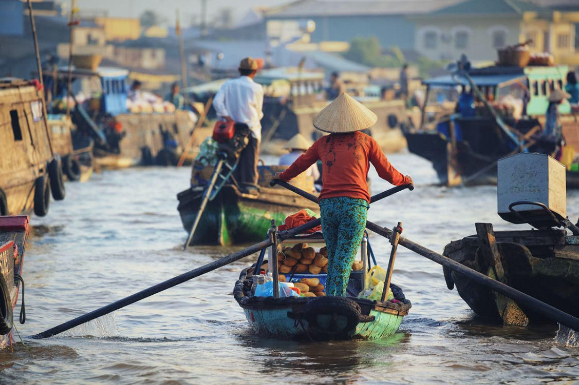 Cai Be Floating Market